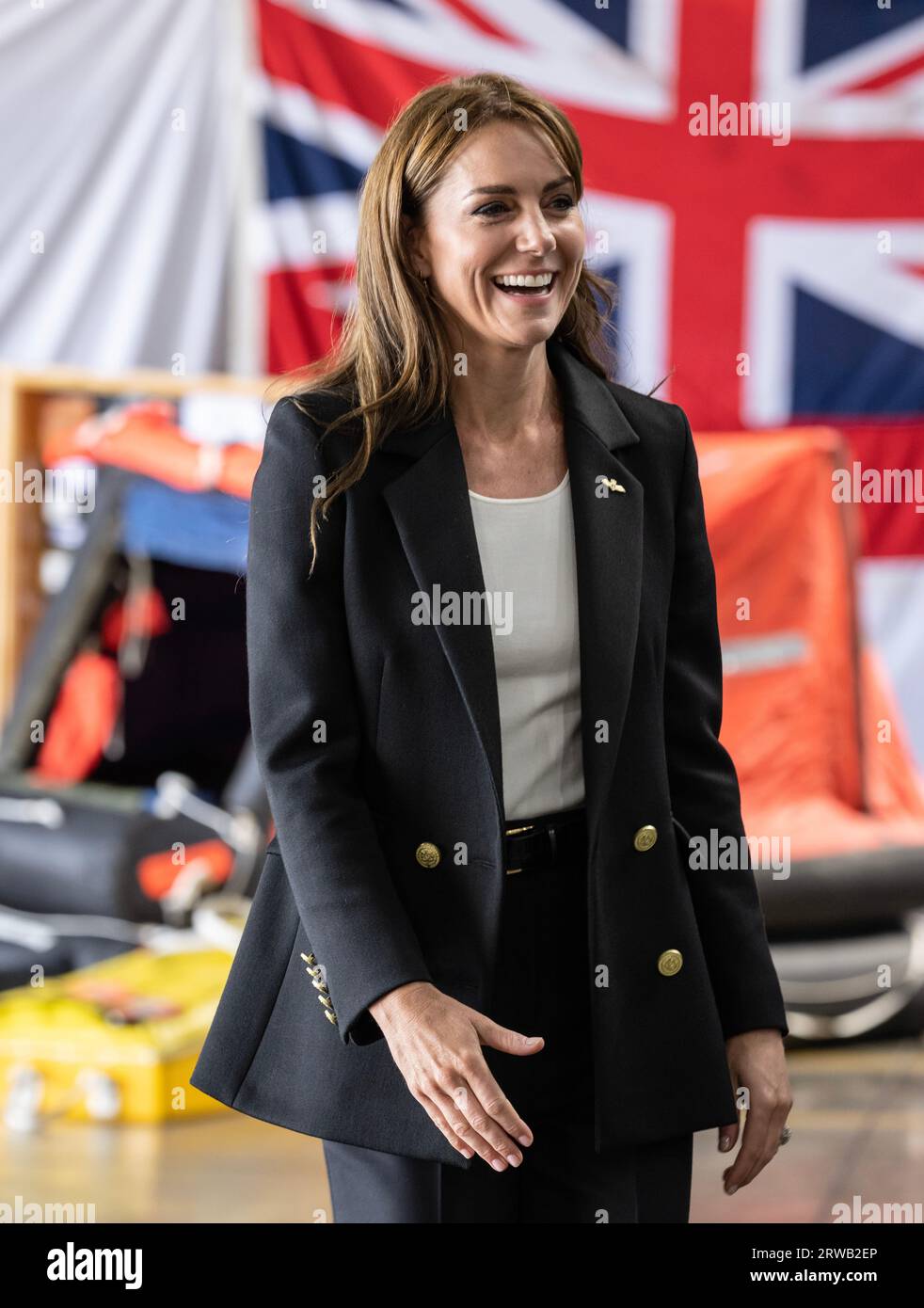 Somerset, UK. September 18th, 2023. The Princess of Wales visits Royal ...