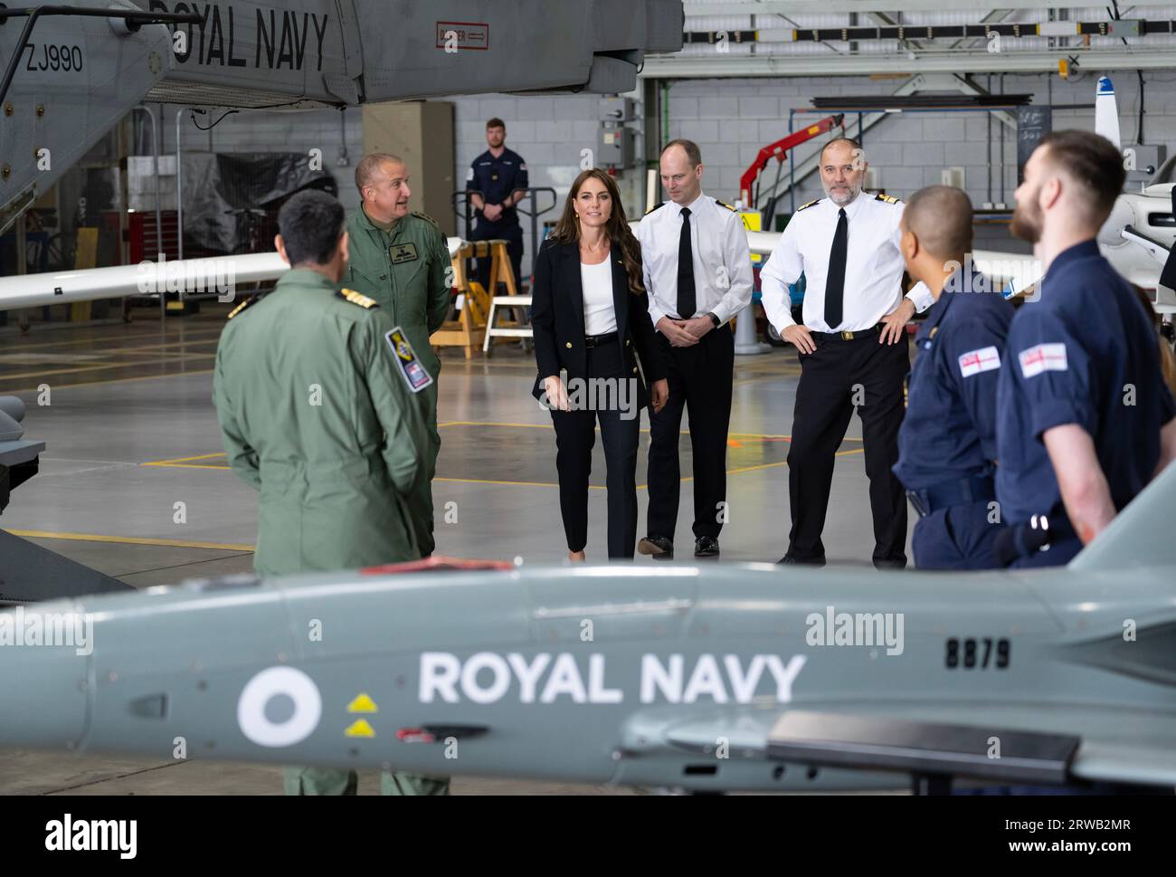 Somerset, UK. September 18th, 2023. The Princess of Wales visits Royal ...