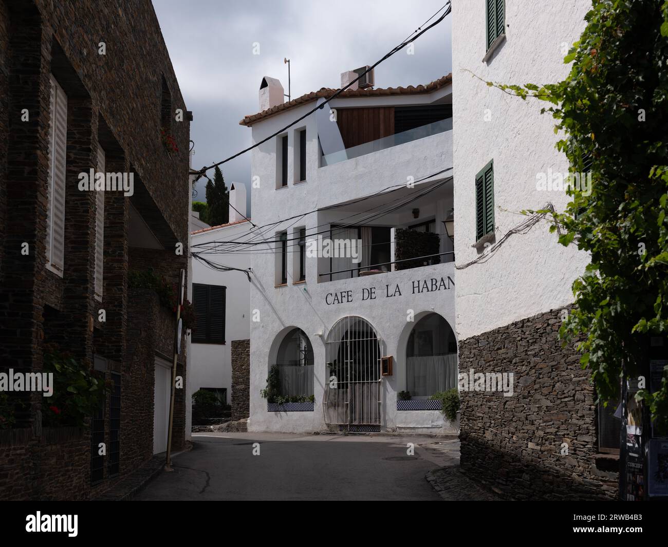 The town of Cadaques in Catalonia, Spain. Stock Photo