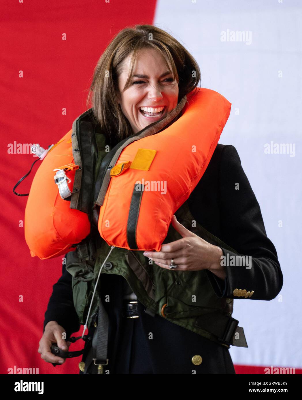 Somerset, UK. September 18th, 2023. The Princess of Wales visits Royal ...