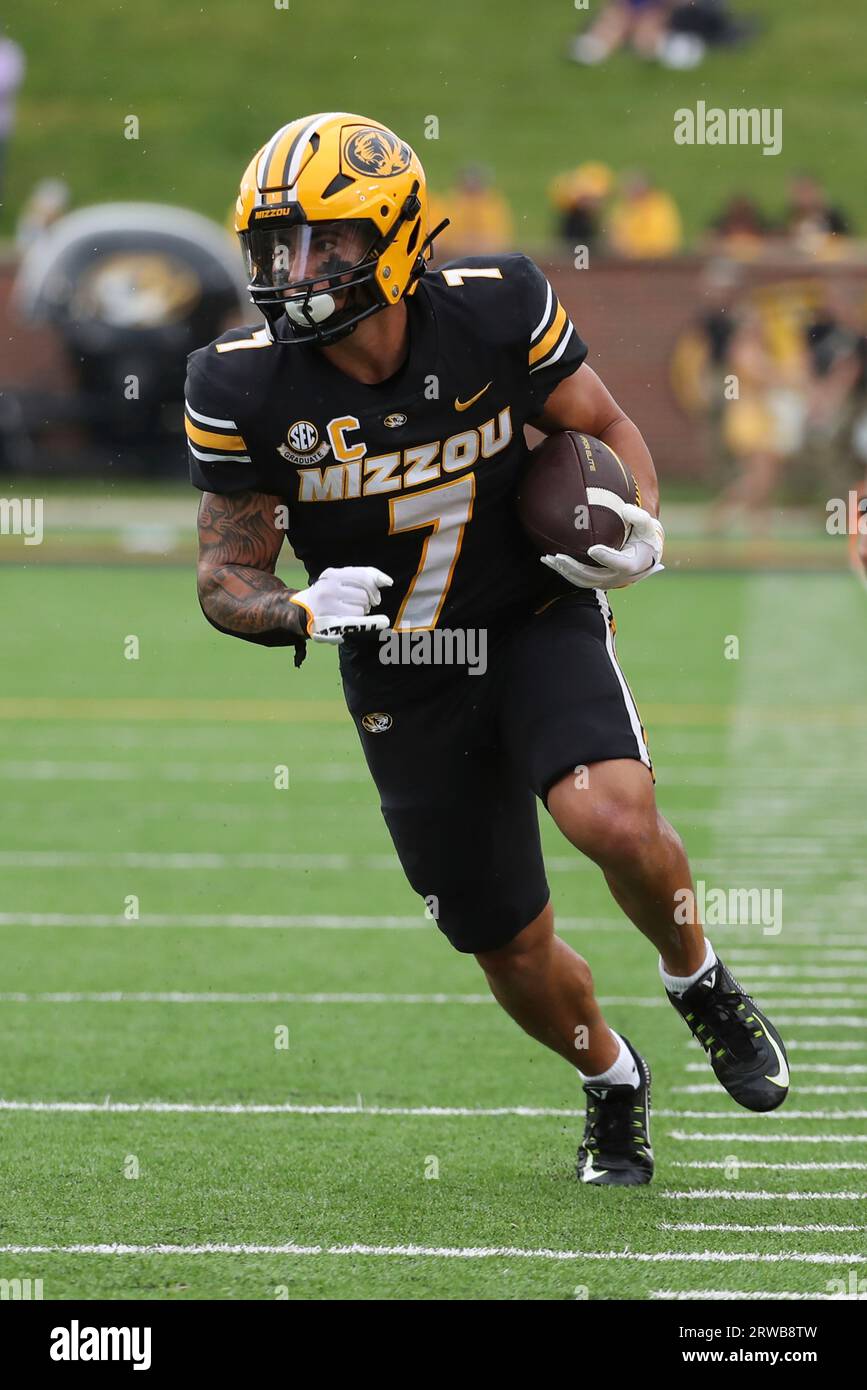 COLUMBIA, MO SEPTEMBER 16 Missouri Tigers running back Cody Schrader
