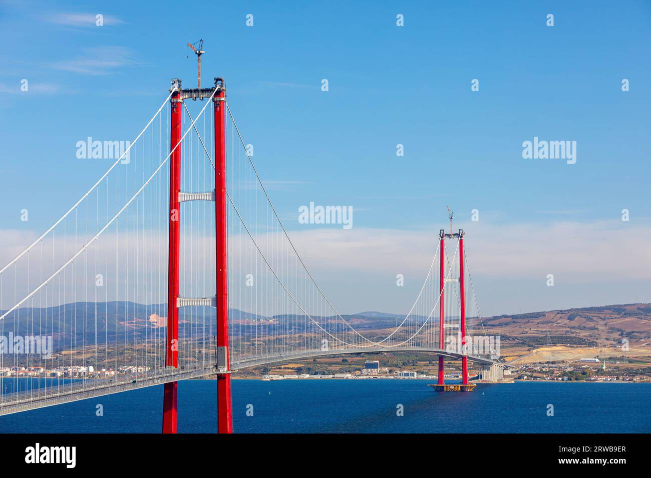 new bridge connecting two continents 1915 canakkale bridge (dardanelles 