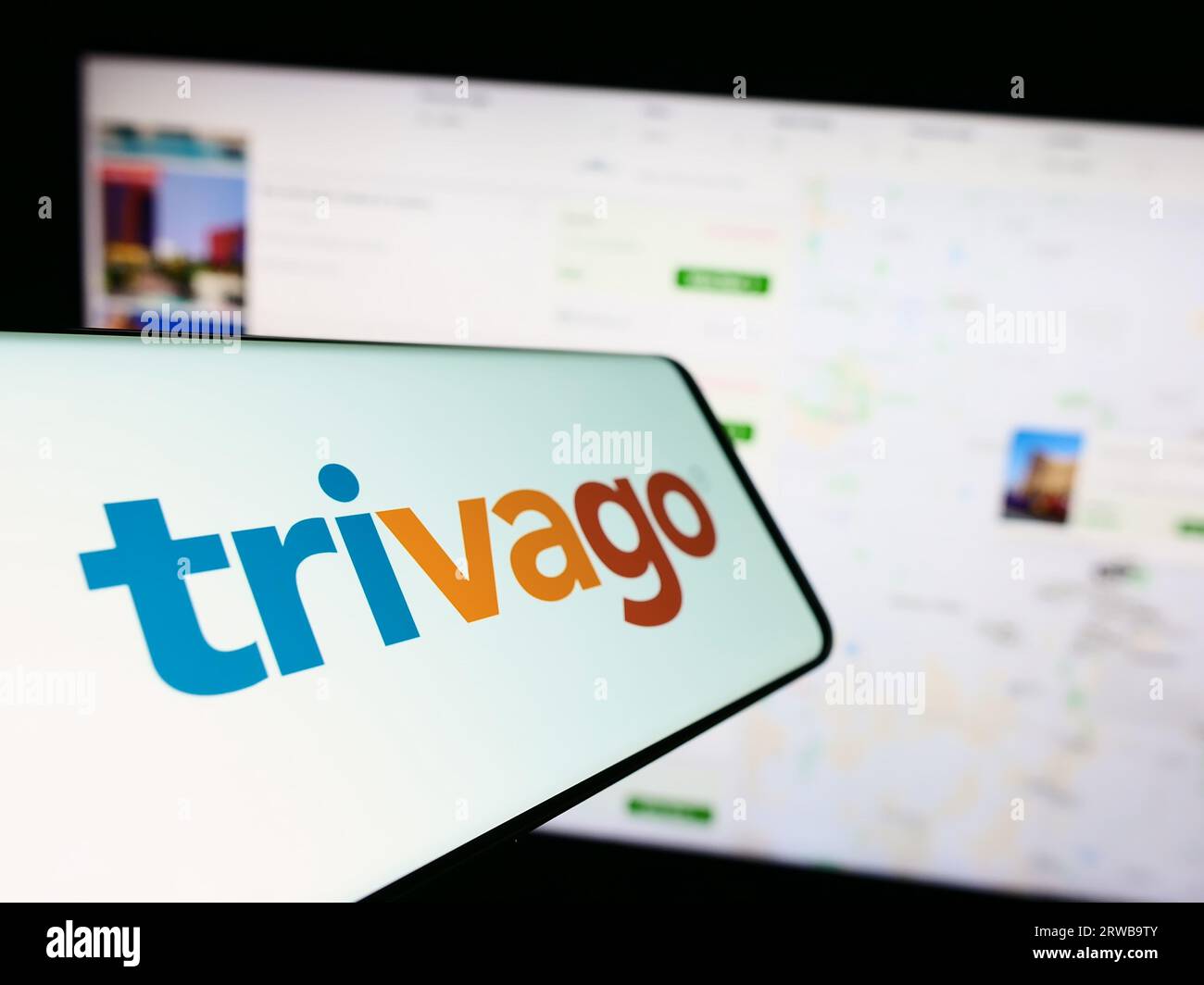 Trivago logo hires stock photography and images Alamy