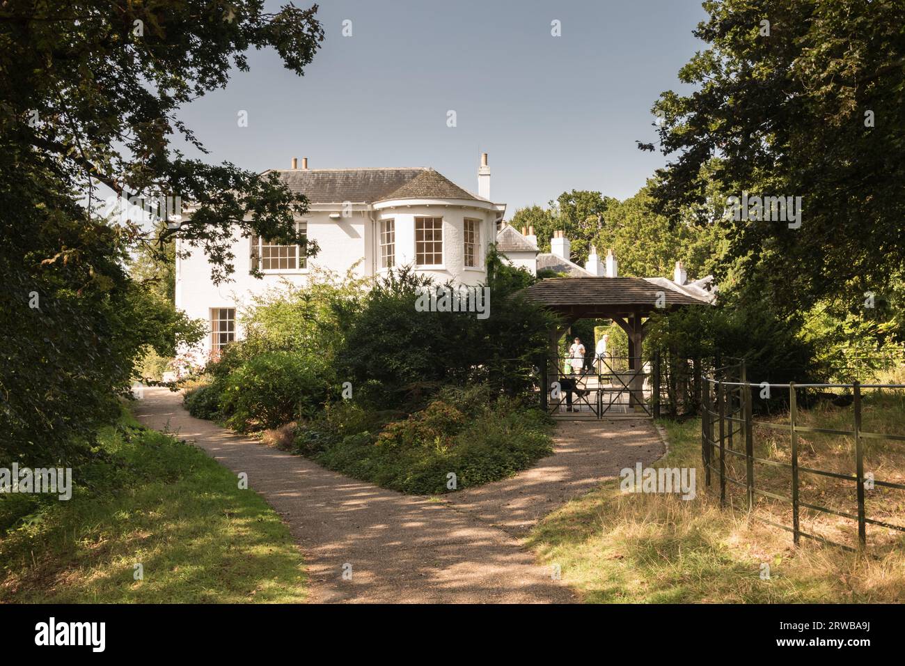 Pembroke Lodge and Gardens, Richmond Park, Surrey, England, UK Stock Photo