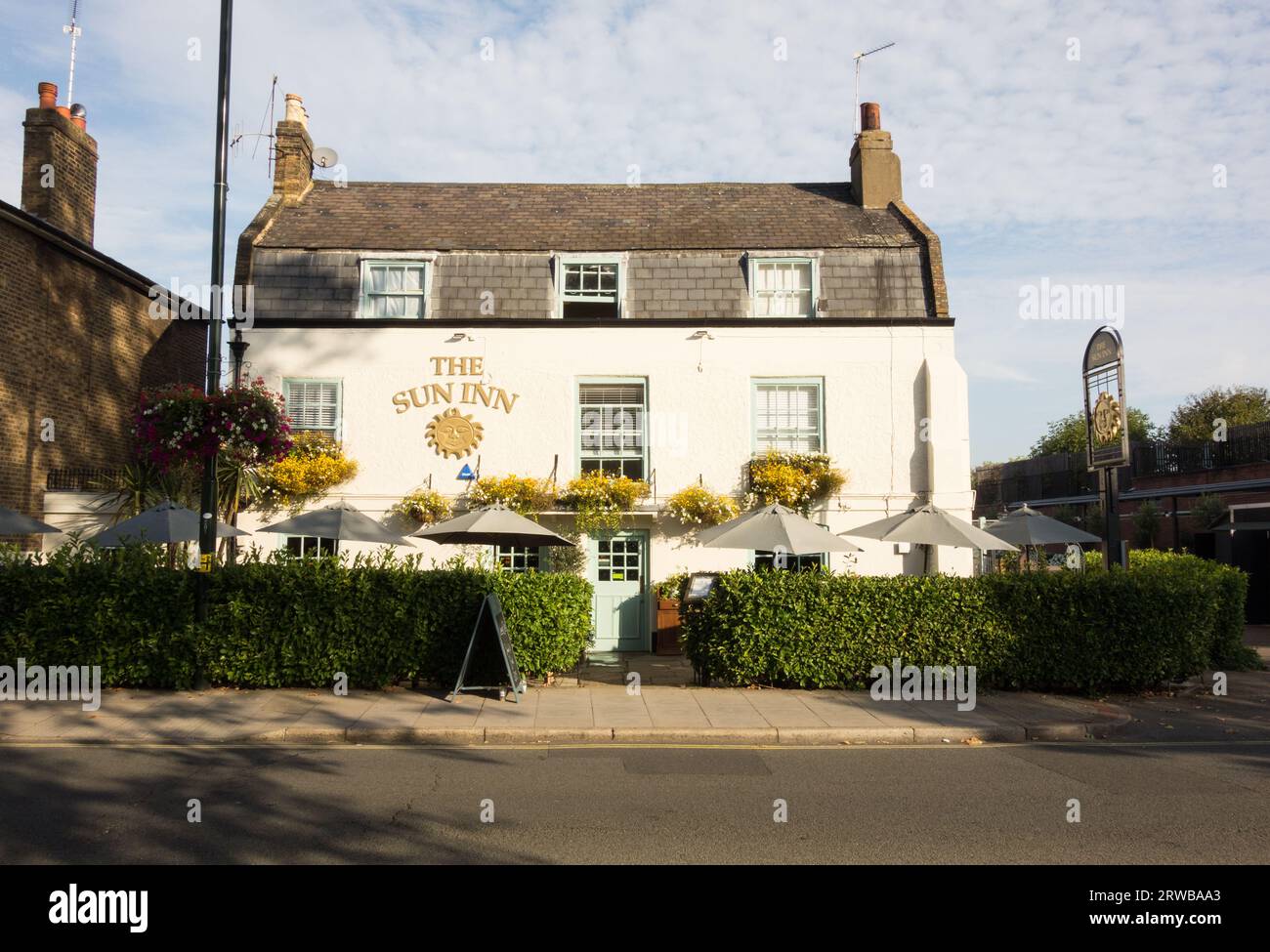 The Sun Inn public house, Barnes, London, SW13, England, UK Stock Photo