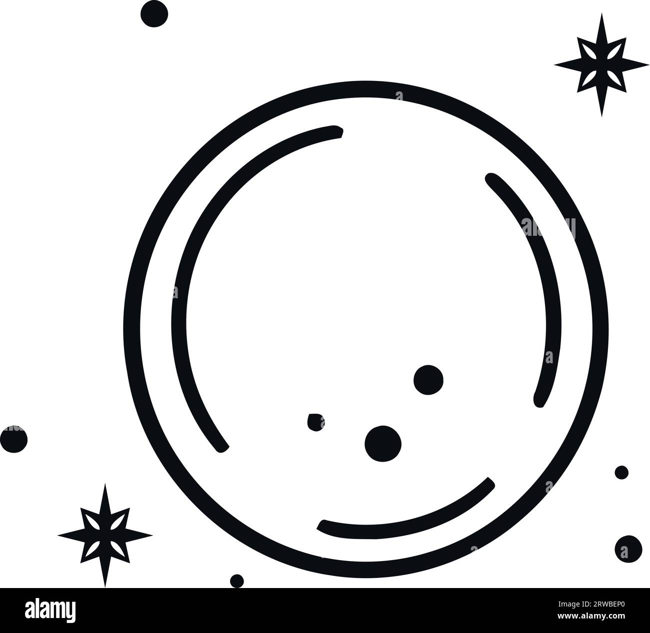 The milky white stars Black and White Stock Photos & Images - Alamy