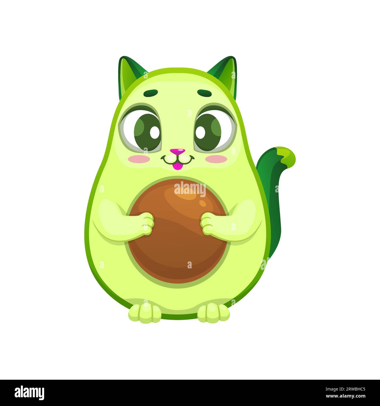 Guacamole green cat icon - Free guacamole green animal icons