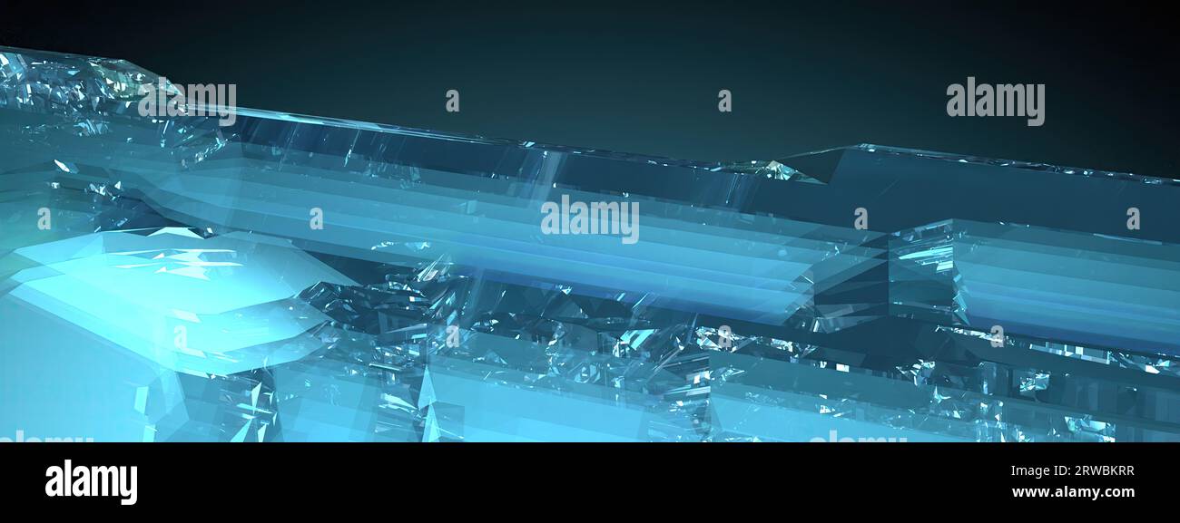 Crystal Rendering Elegant and Modern 3D Rendering image background of crystal enlarged ...