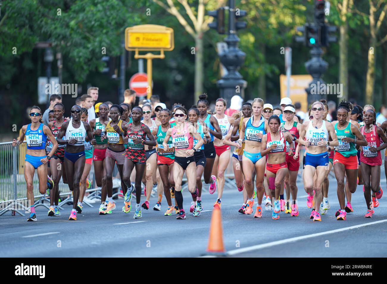 World athletics championships in budapest 2023 hi-res stock photography ...