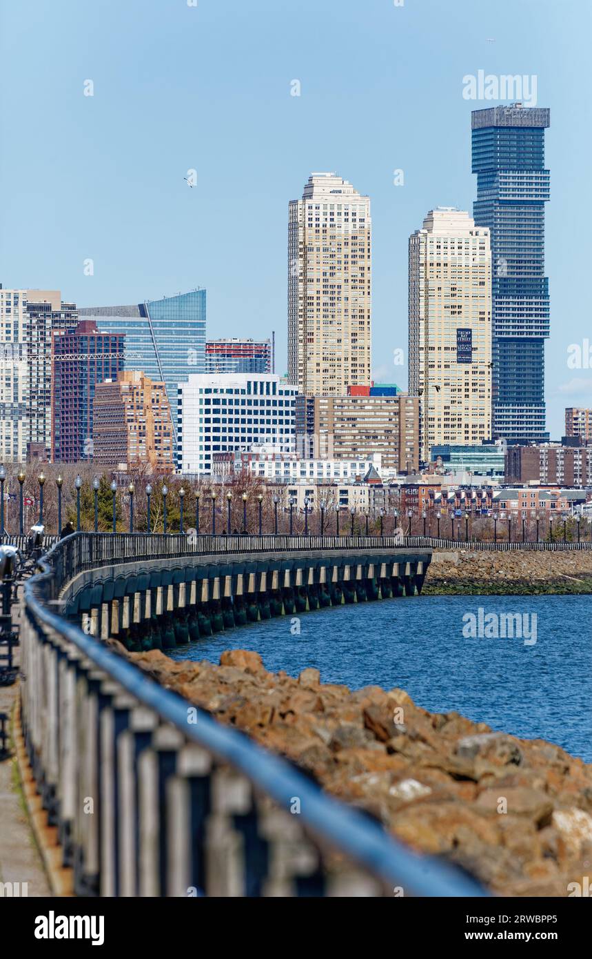 Jersey city skyline hi-res stock photography and images - Alamy
