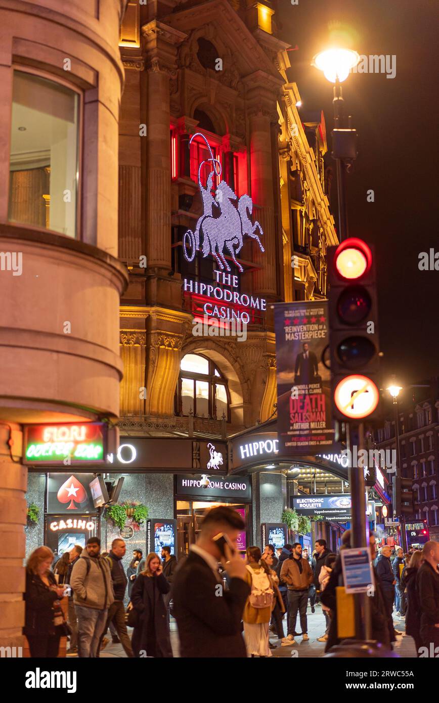The Hippodrome Casino, London. Stock Photo