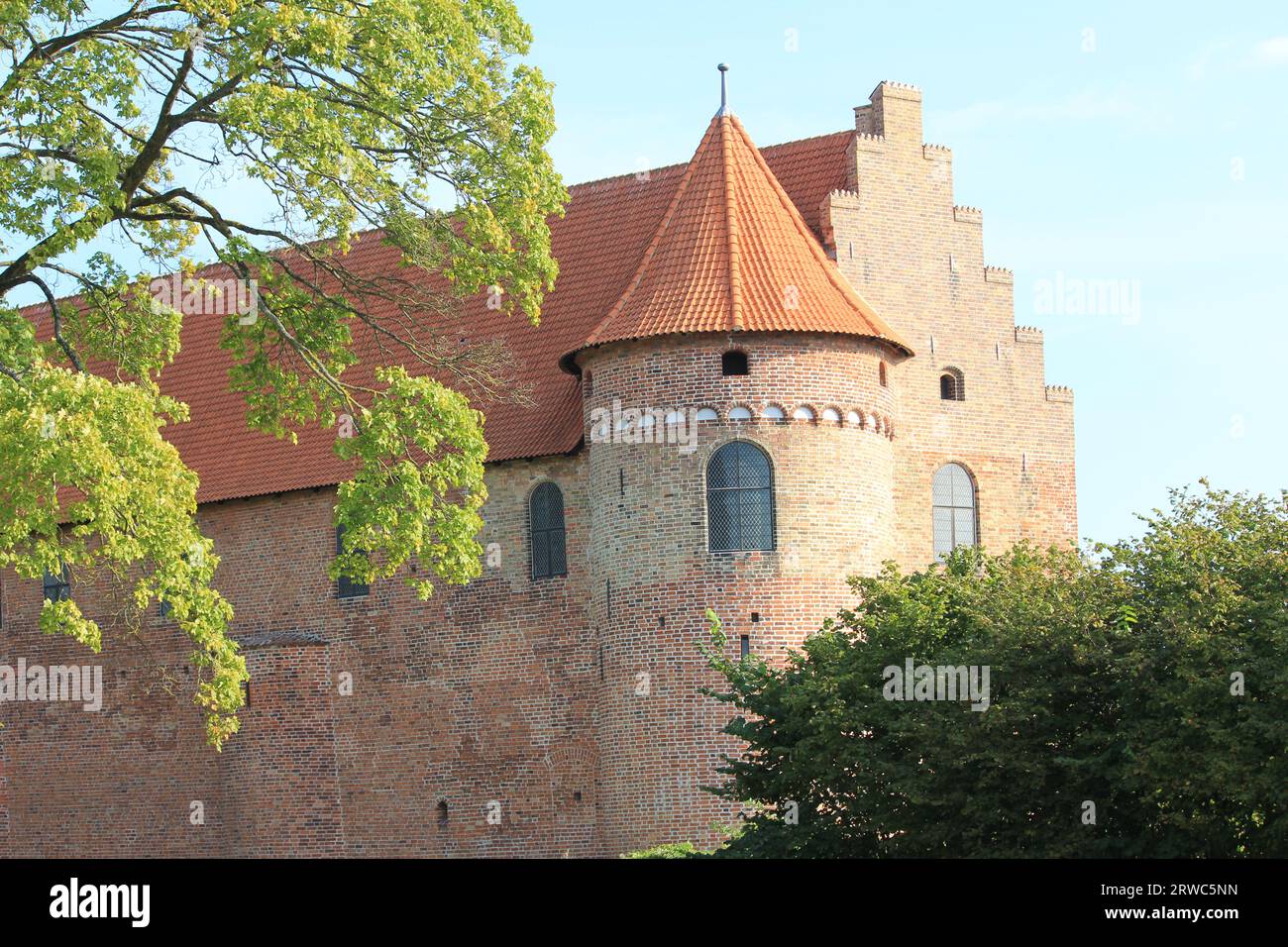 castle, Danmark Stock Photo Alamy