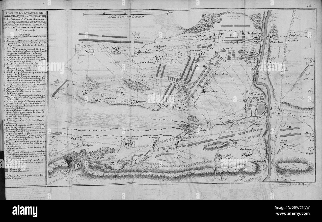 Theatre de la derniere guerre en Allemagne Stock Photo Alamy