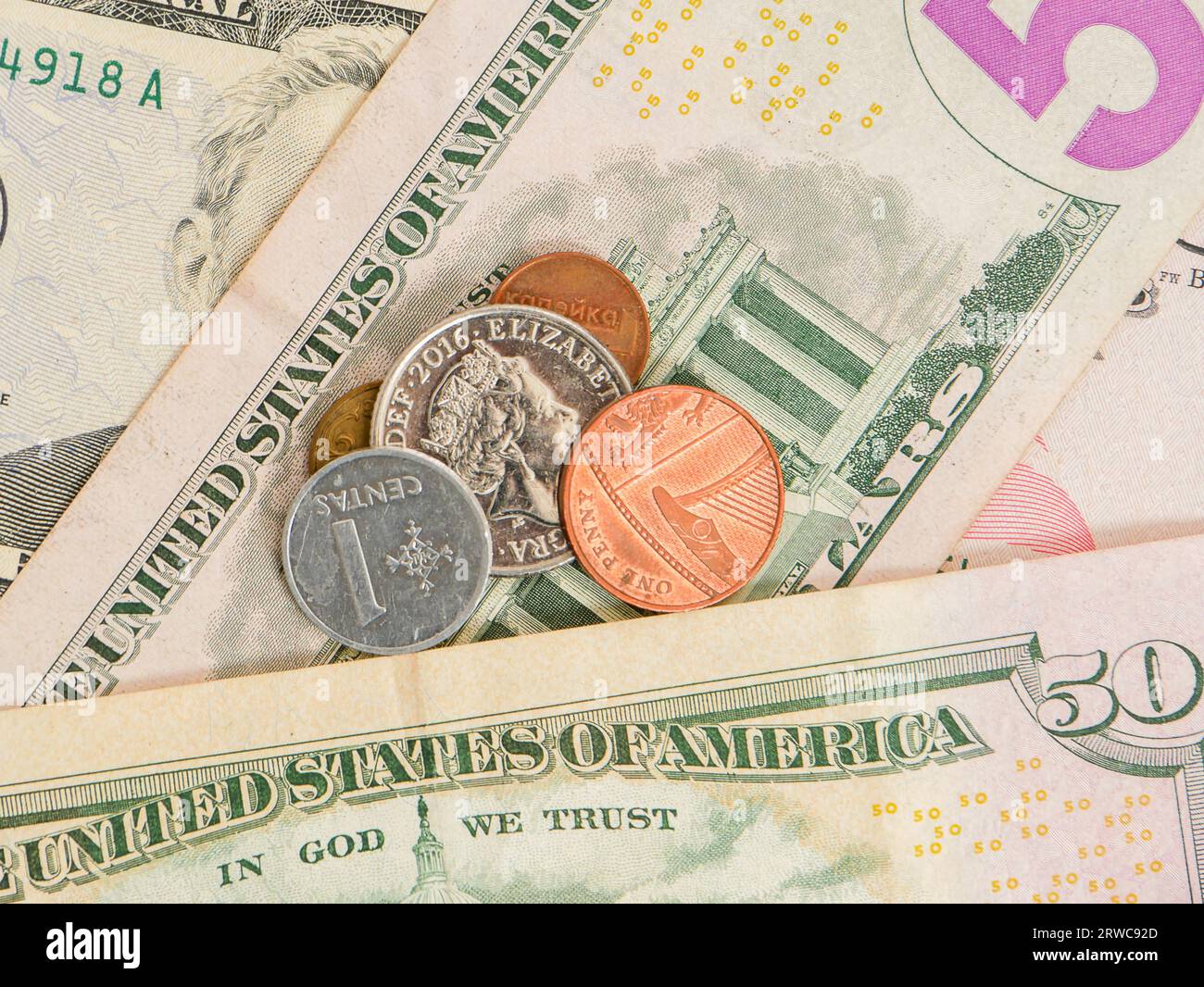 5 dollar coin hi-res stock photography and images - Alamy