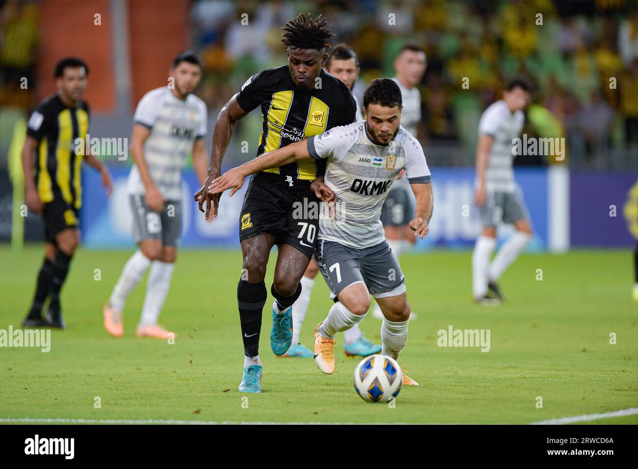 Jeddah, Saudi Arabia. 18th Sep, 2023. Haroune Moussa Camara of Al ...