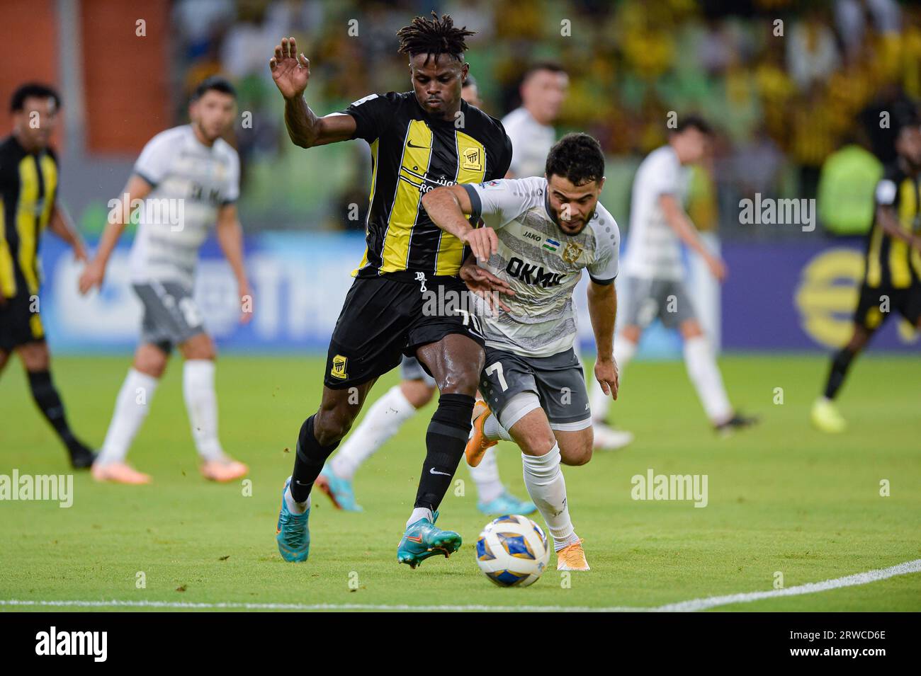 Jeddah, Saudi Arabia. 18th Sep, 2023. Haroune Moussa Camara of Al ...
