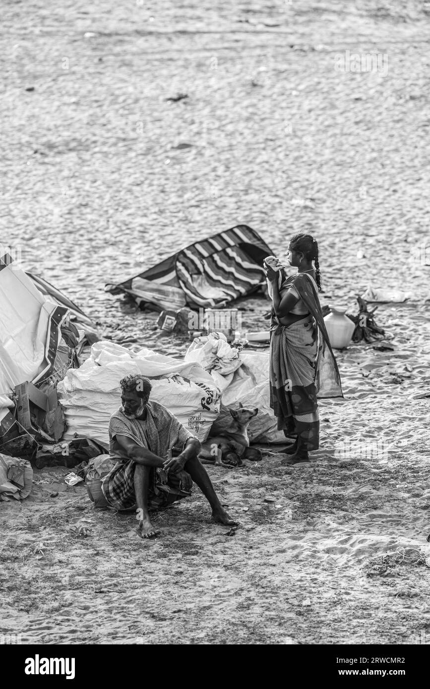 Chennai people Black and White Stock Photos & Images - Alamy