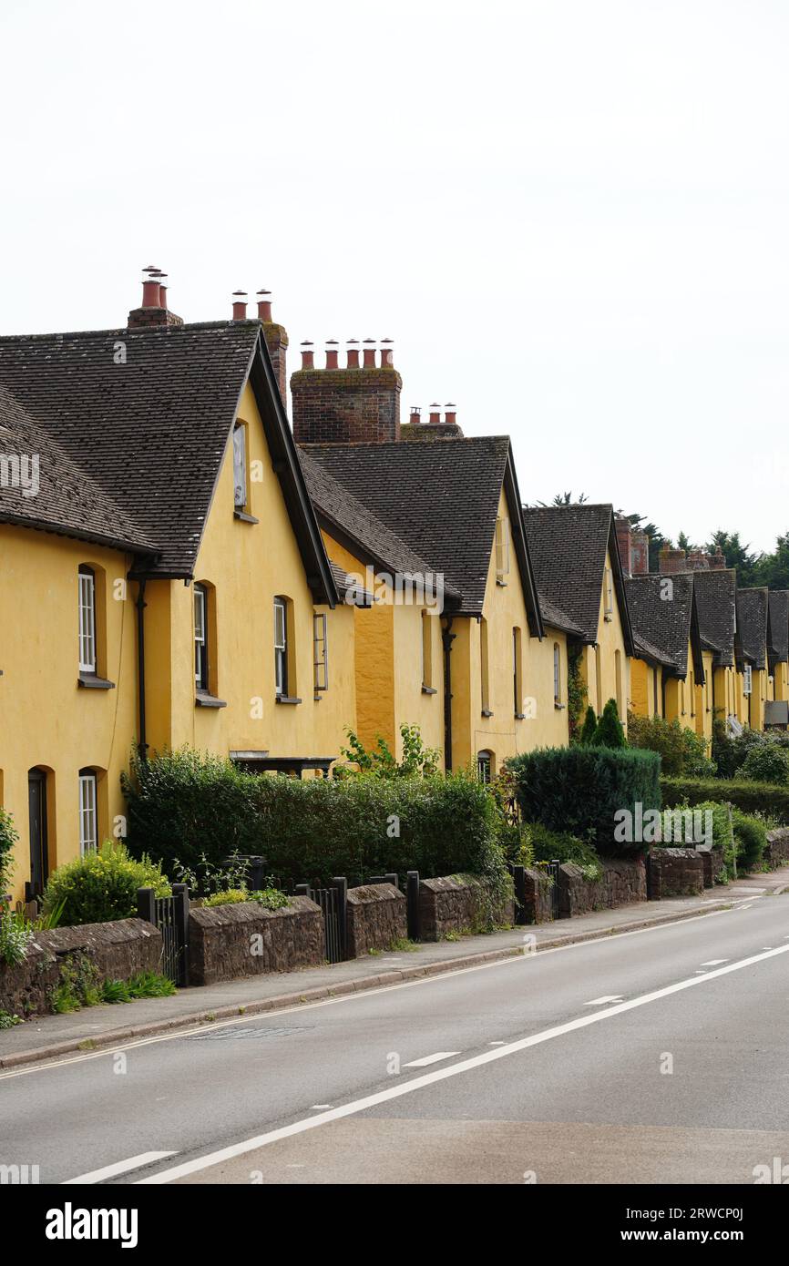 Broadclyst, UK - 09 September 2023: Broadclyst is a village in East Devon, 5 miles from Exeter, situated in the National Trust Killerton estate. Stock Photo