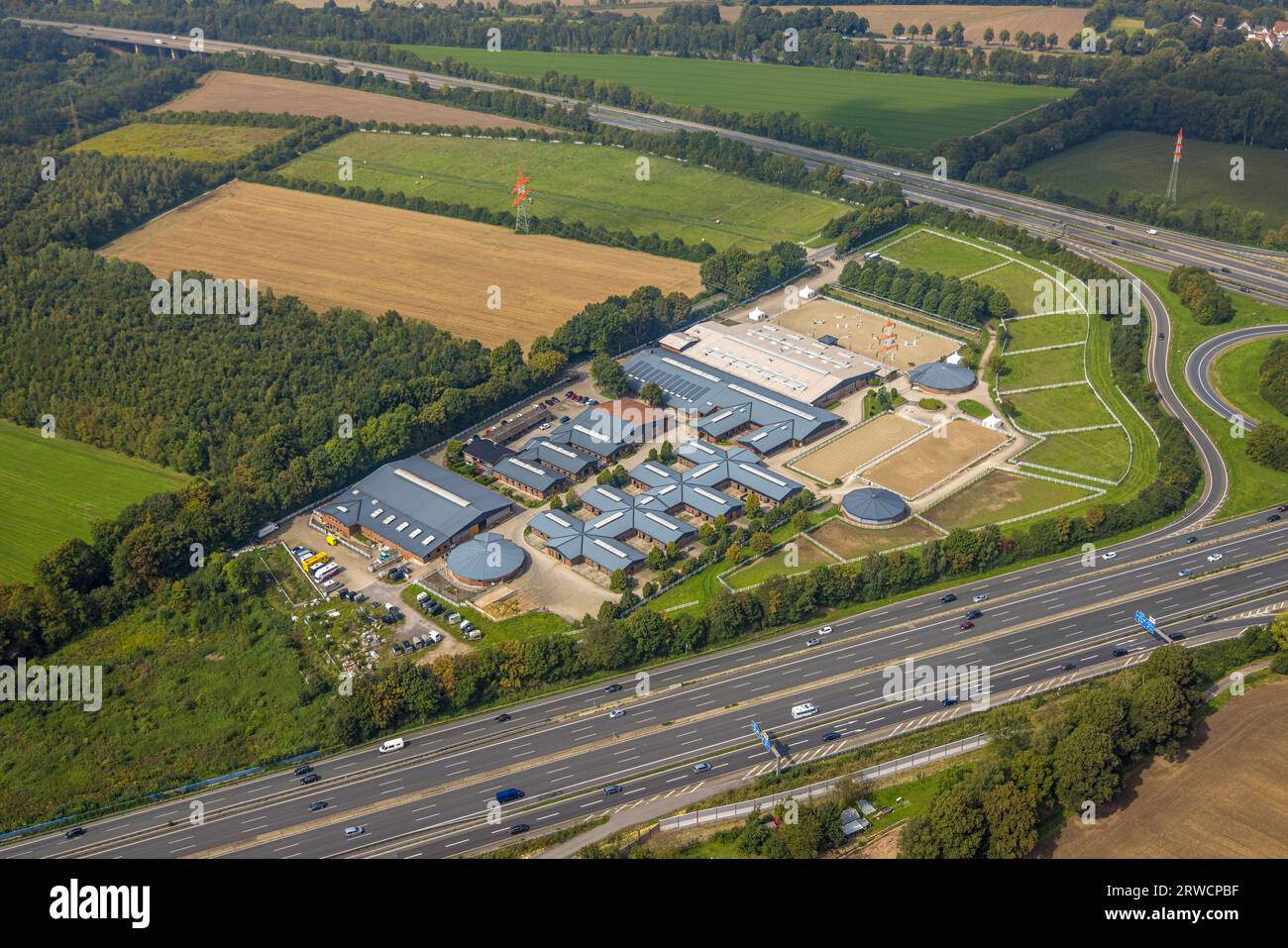 Equestrian center massener heide hi res stock photography and images