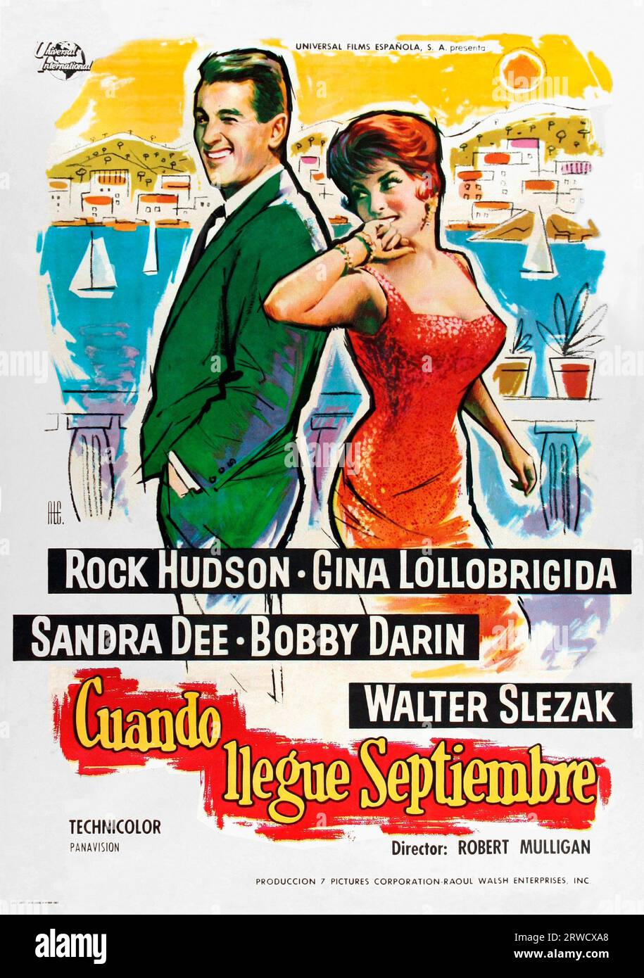 COME SEPTEMBER (1961), directed by ROBERT MULLIGAN. Credit: UNIVERSAL ...