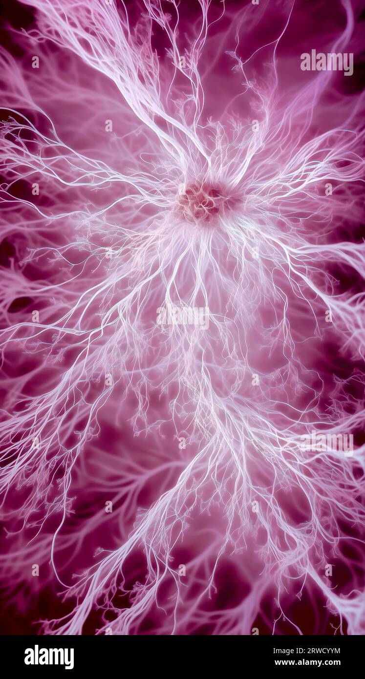 Neuron Under Electron Microscope – JYBAW