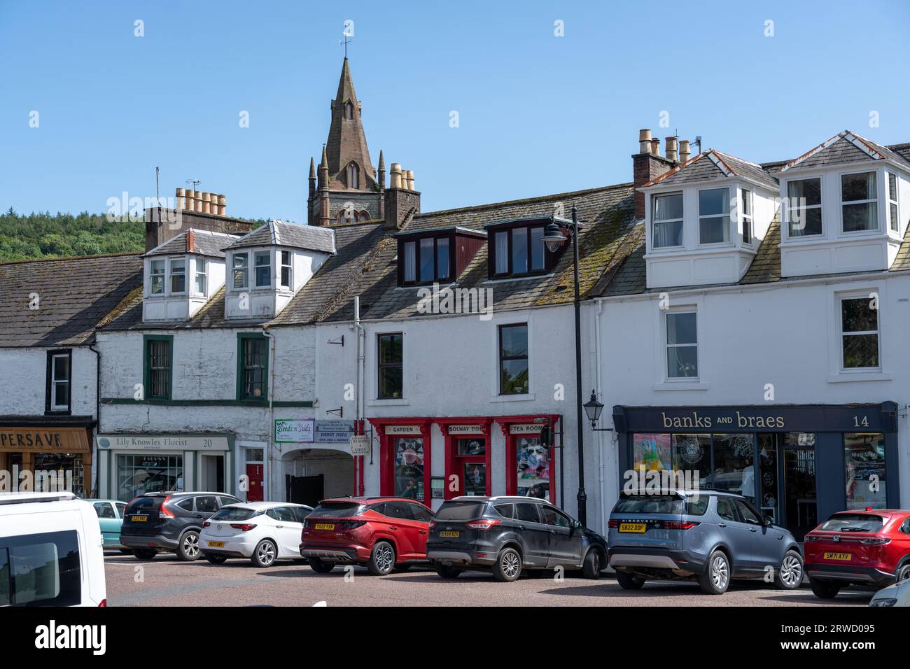 Kirkudbright, Dumfries and Galloway, Scotland Stock Photo