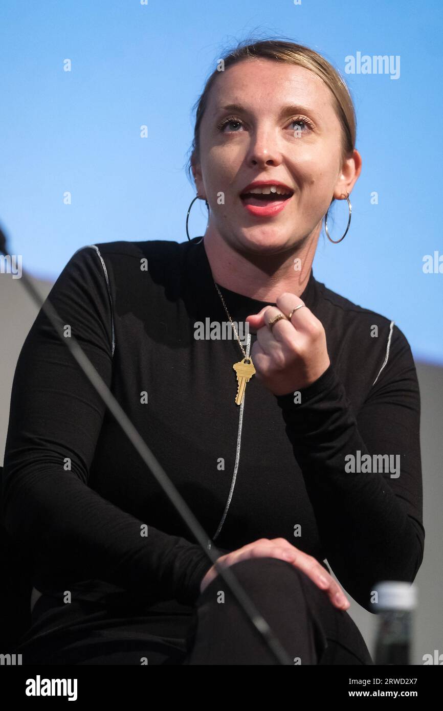 London, UK. 18th Sep, 2023. Alice Russell photographed during Mark Kermode in 3D at the BFI Southbank. Picture by Julie Edwards Credit: JEP Celebrity Photos/Alamy Live News Stock Photo