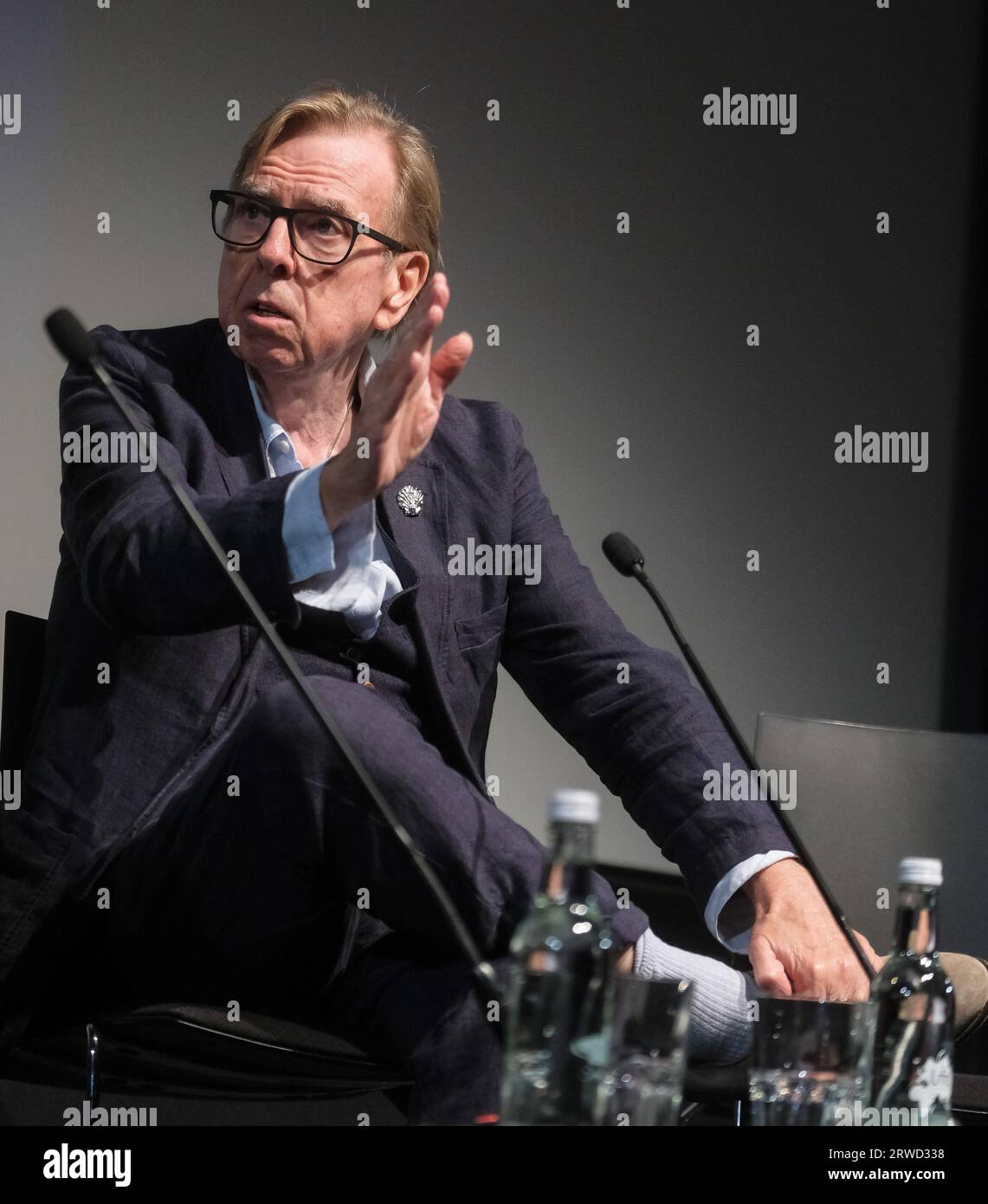London, UK. 18th Sep, 2023. Timothy Spall photographed during Mark Kermode in 3D at the BFI Southbank. Picture by Julie Edwards Credit: JEP Celebrity Photos/Alamy Live News Stock Photo