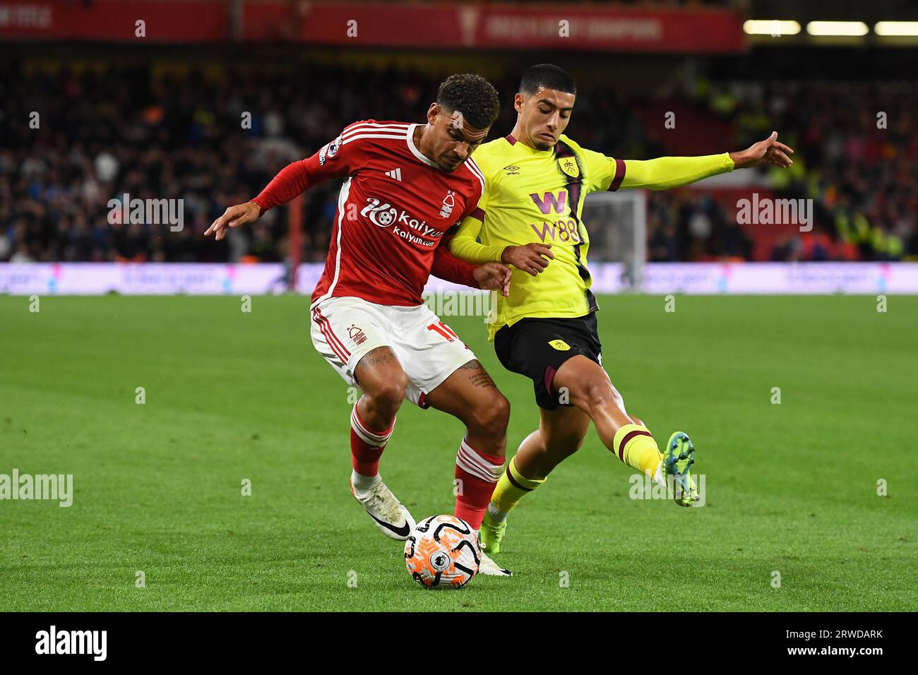 Burnley's Anass Zaroury during the Premier League match at Turf Moor,  Burnley. Picture date: Friday August 11, 2023 Stock Photo - Alamy