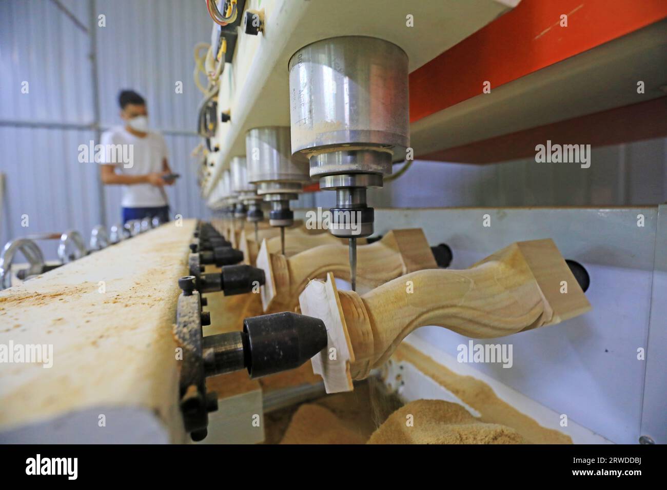 View of China furniture manufacturing hi-res stock photography and images - Alamy