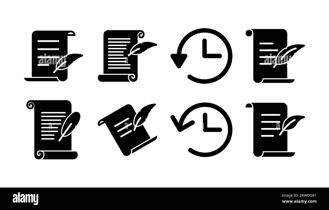 History icon vector. redo history icon Stock Vector Image & Art Alamy