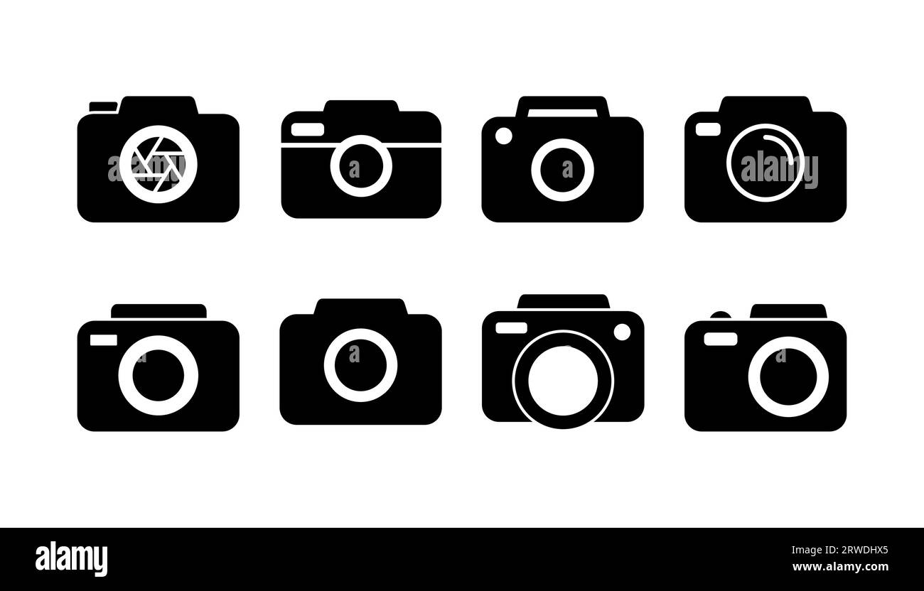 Camera Icon in trendy flat style isolated. Camera symbol web site ...