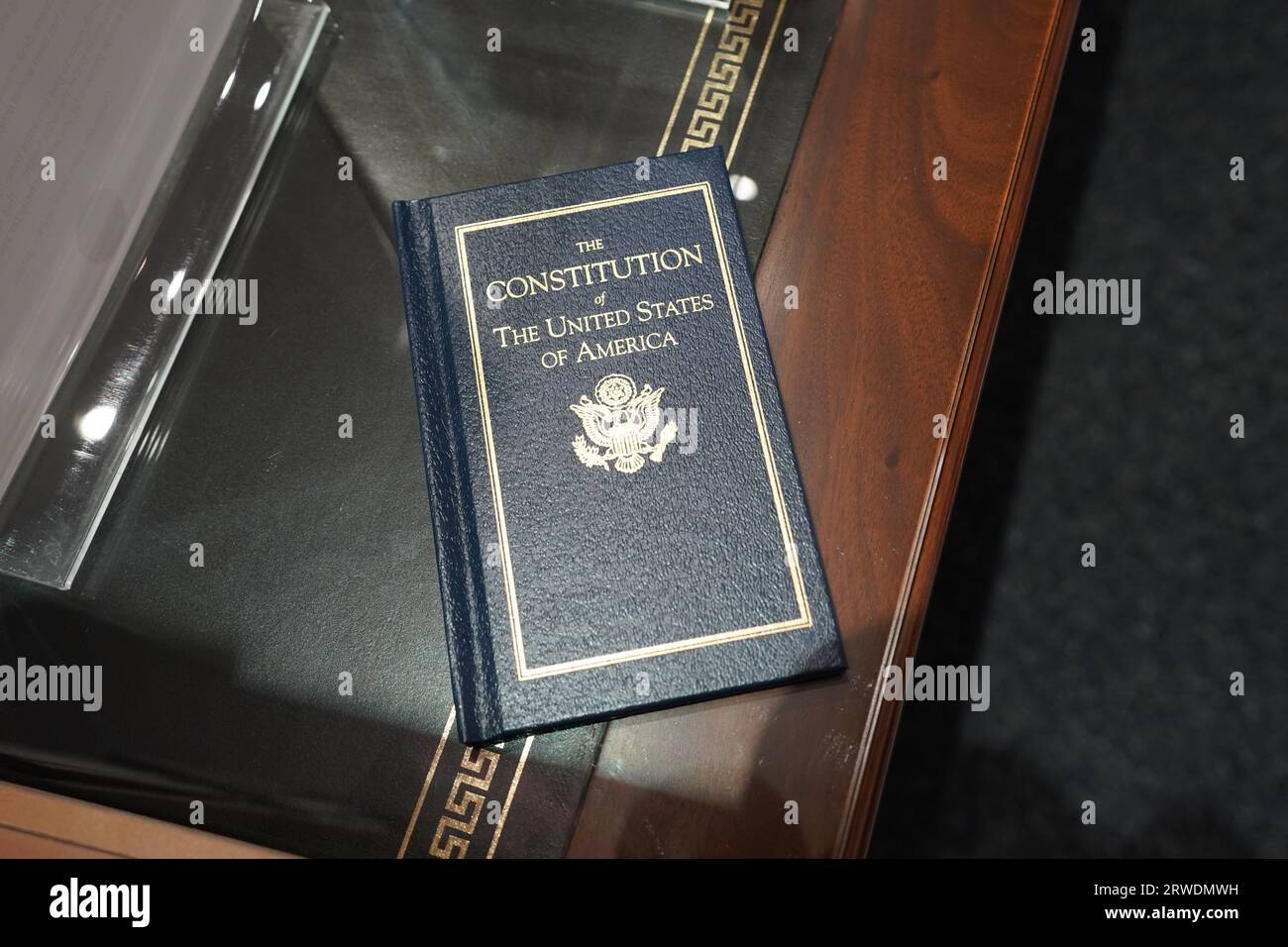 The Constitution of USA Stock Photo