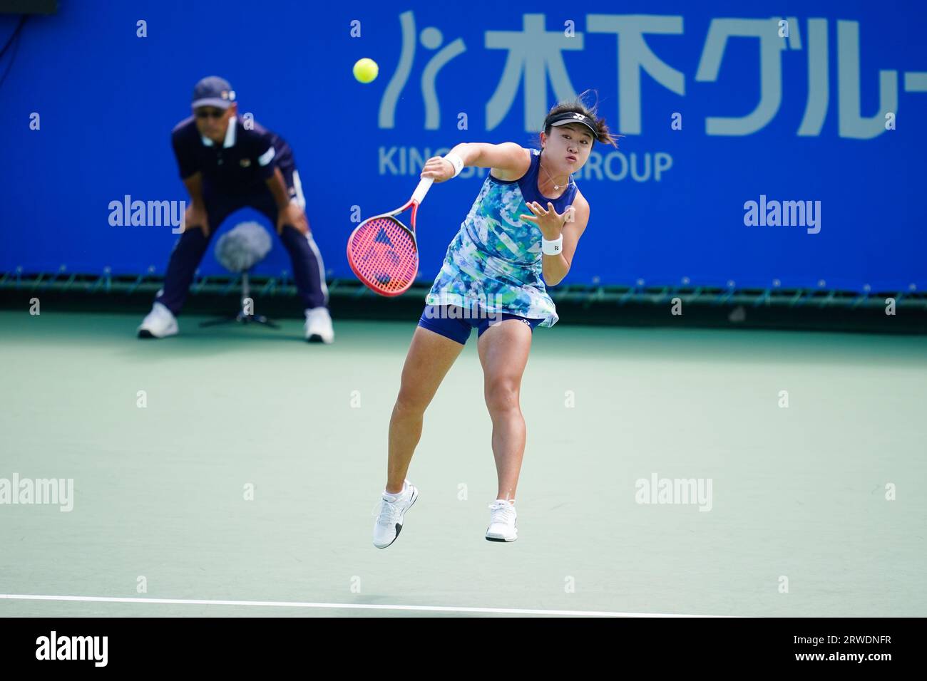 Osaka, Japan. 17th Sep, 2023. Lin Zhu (CHN) Tennis Singles Final
