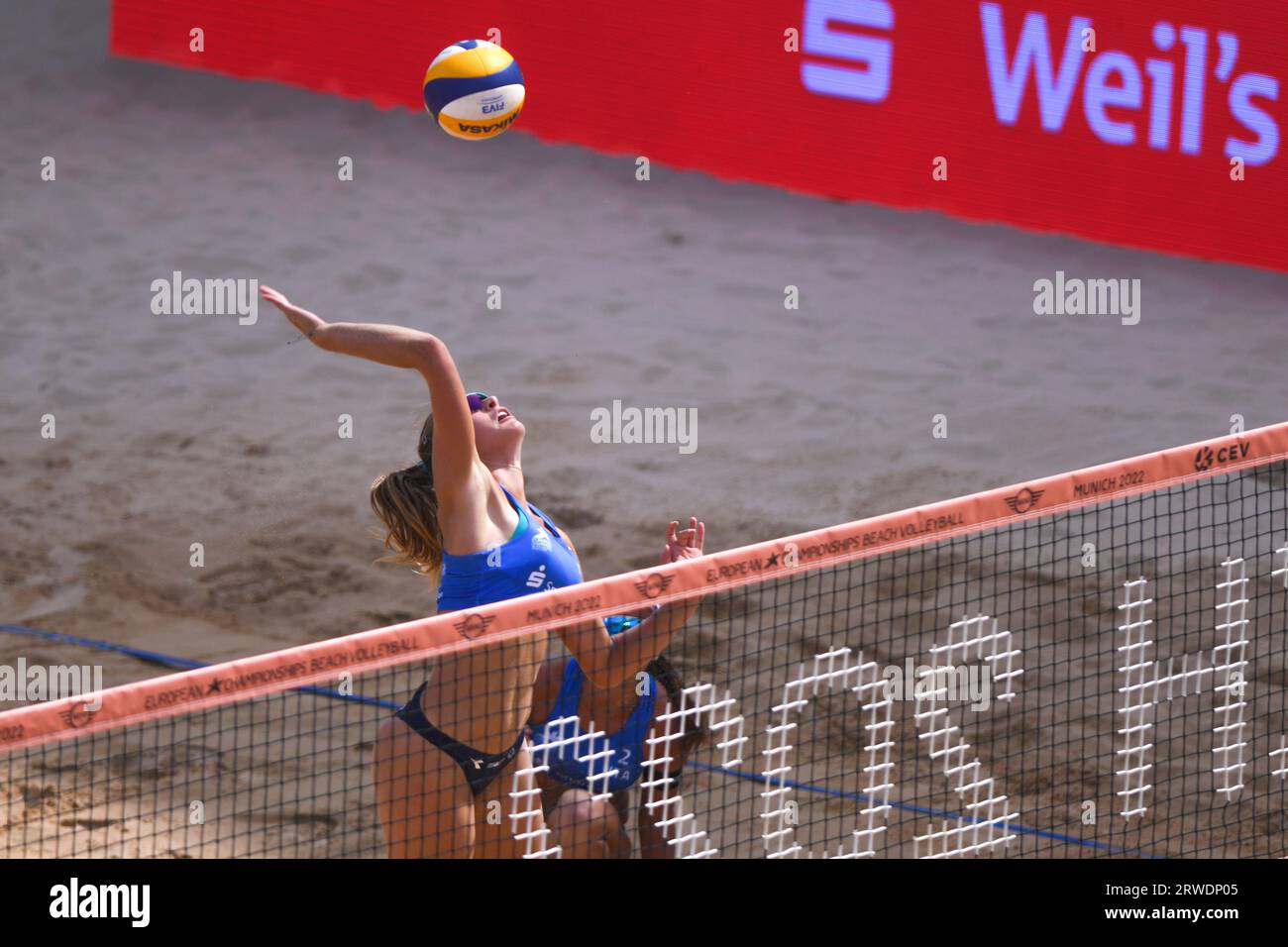 Valentina Gottardi (Italy). Beach Volley. European Championships Munich
