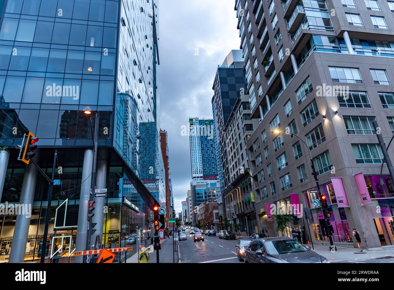 CANADÁ, Montreal  18-09-2023-  es la ciudad más grande de la provincia de Quebec en Canadá Stock Photo