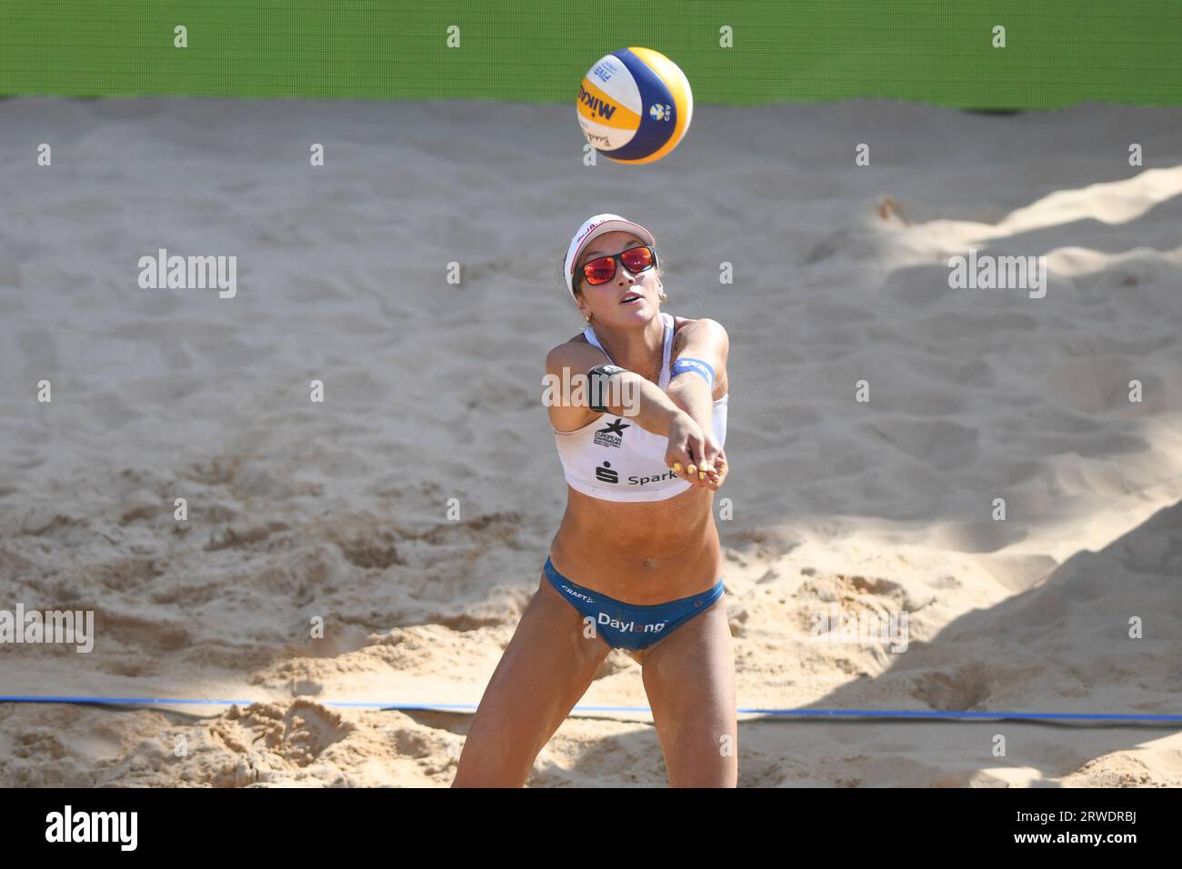 Anouk Verge-Depre (Switzerland). Beach Volley. European Championships Munich 2022 Stock Photo