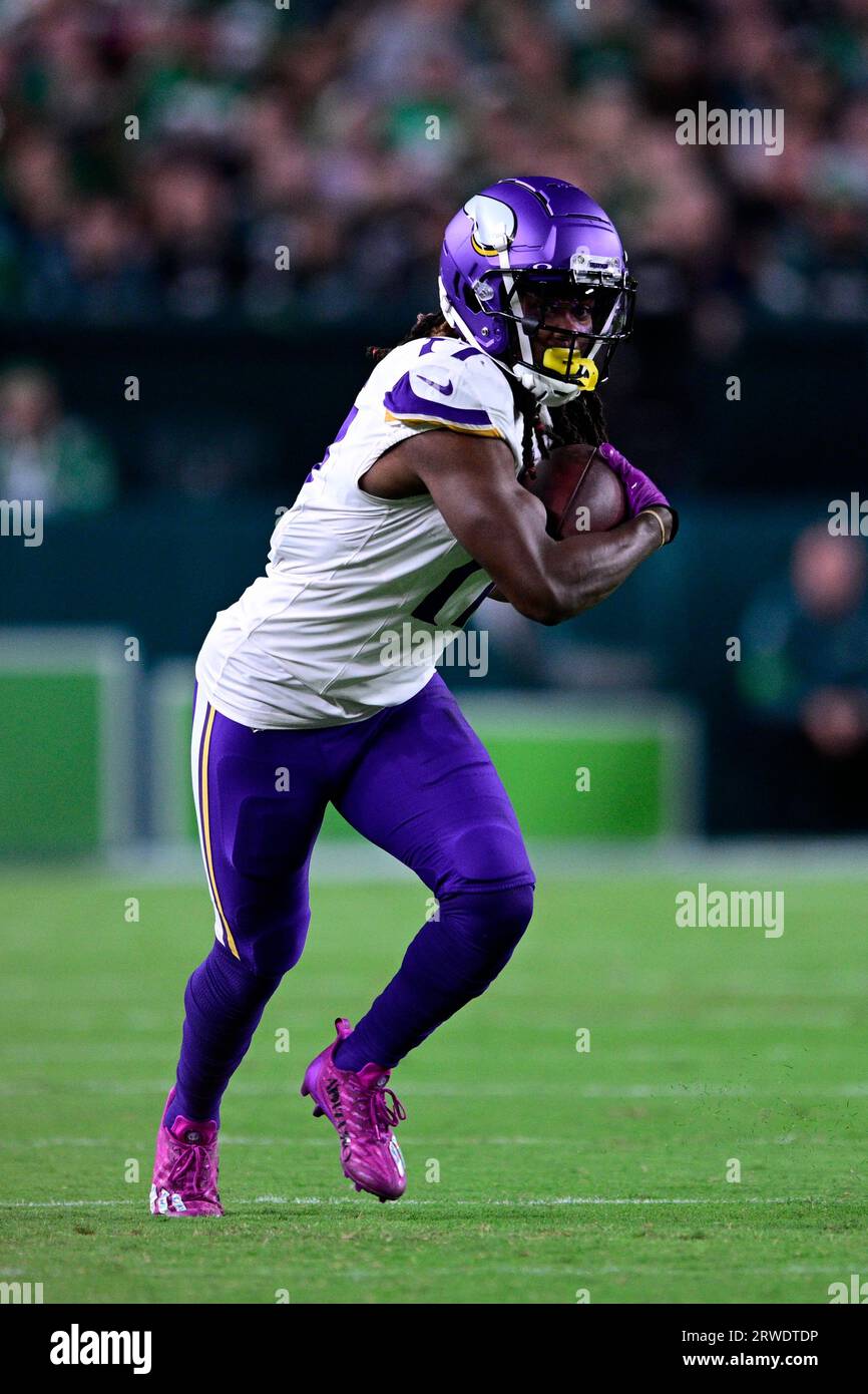 Minnesota Vikings' K.J. Osborn during an NFL football game, Thursday