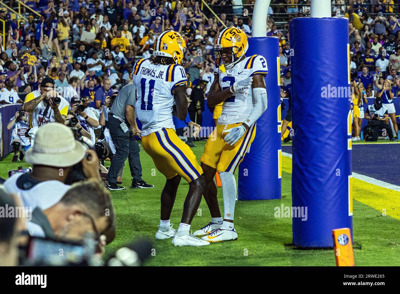 BATON ROUGE, LA SEPTEMBER 09 LSU Tigers wide receiver Brian Thomas