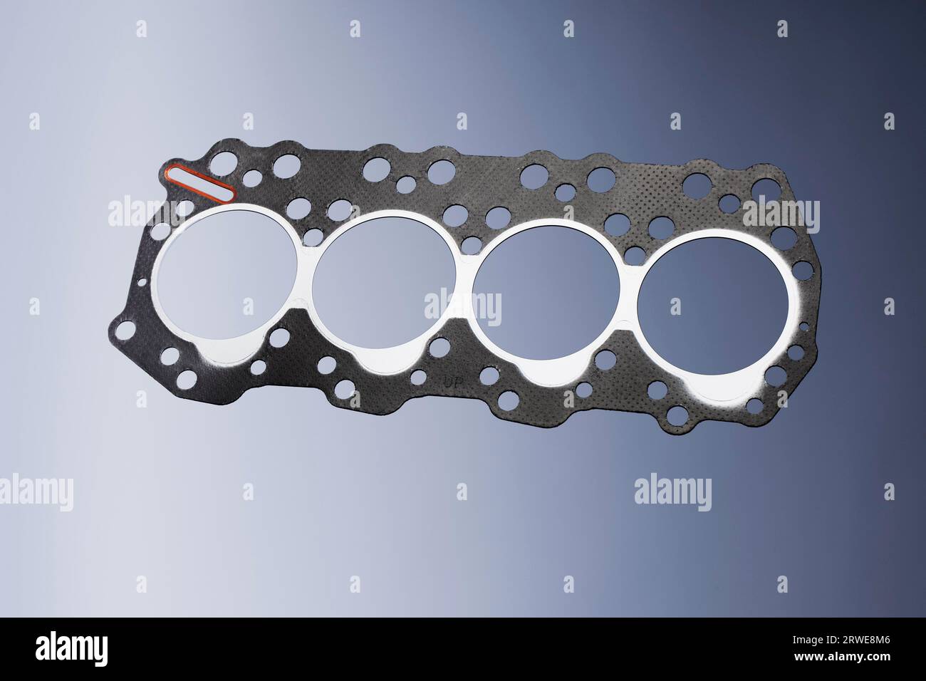 Head gasket of a small diesel engine Stock Photo Alamy