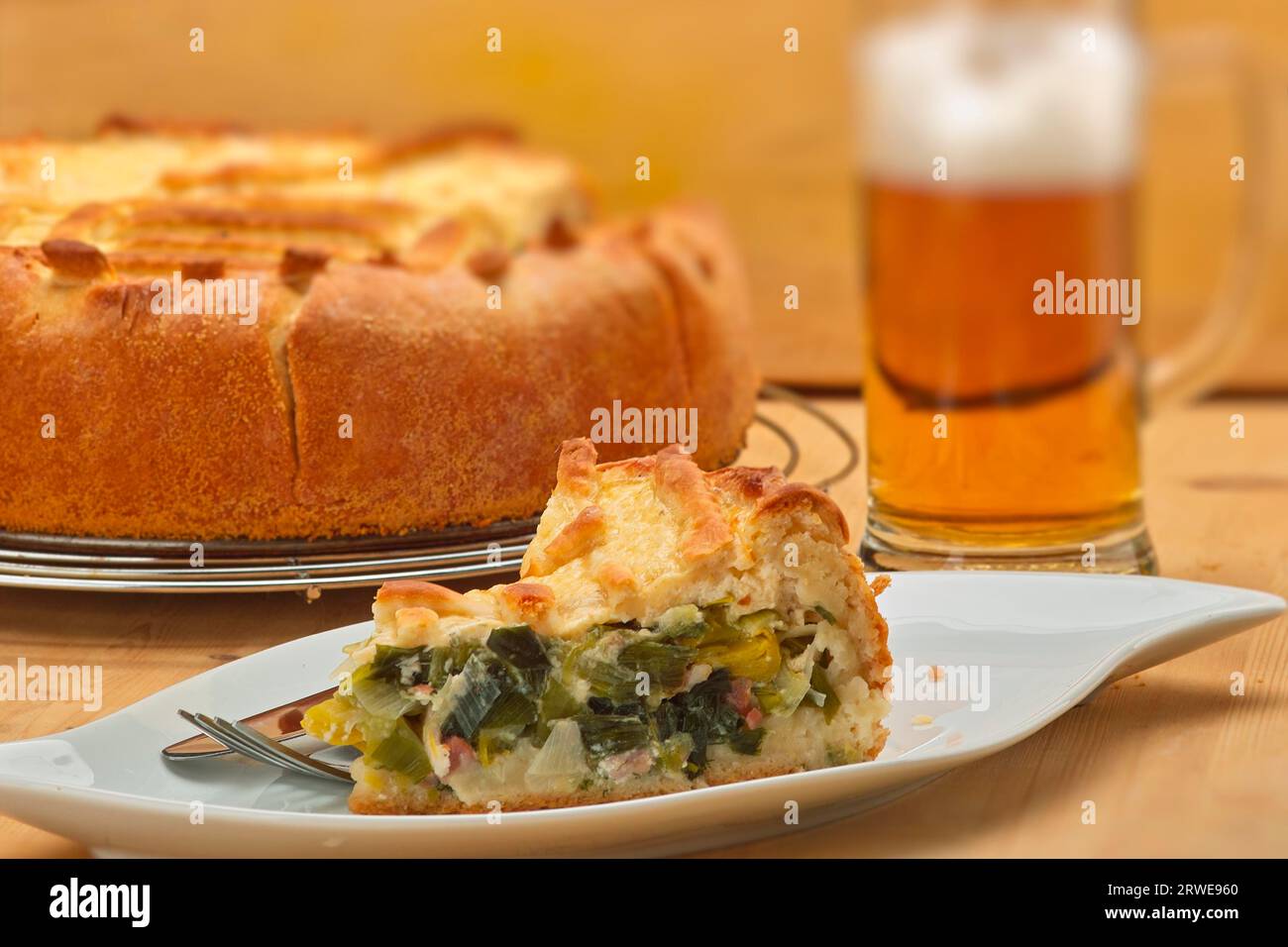 Lauch torte hi-res stock photography and images - Alamy