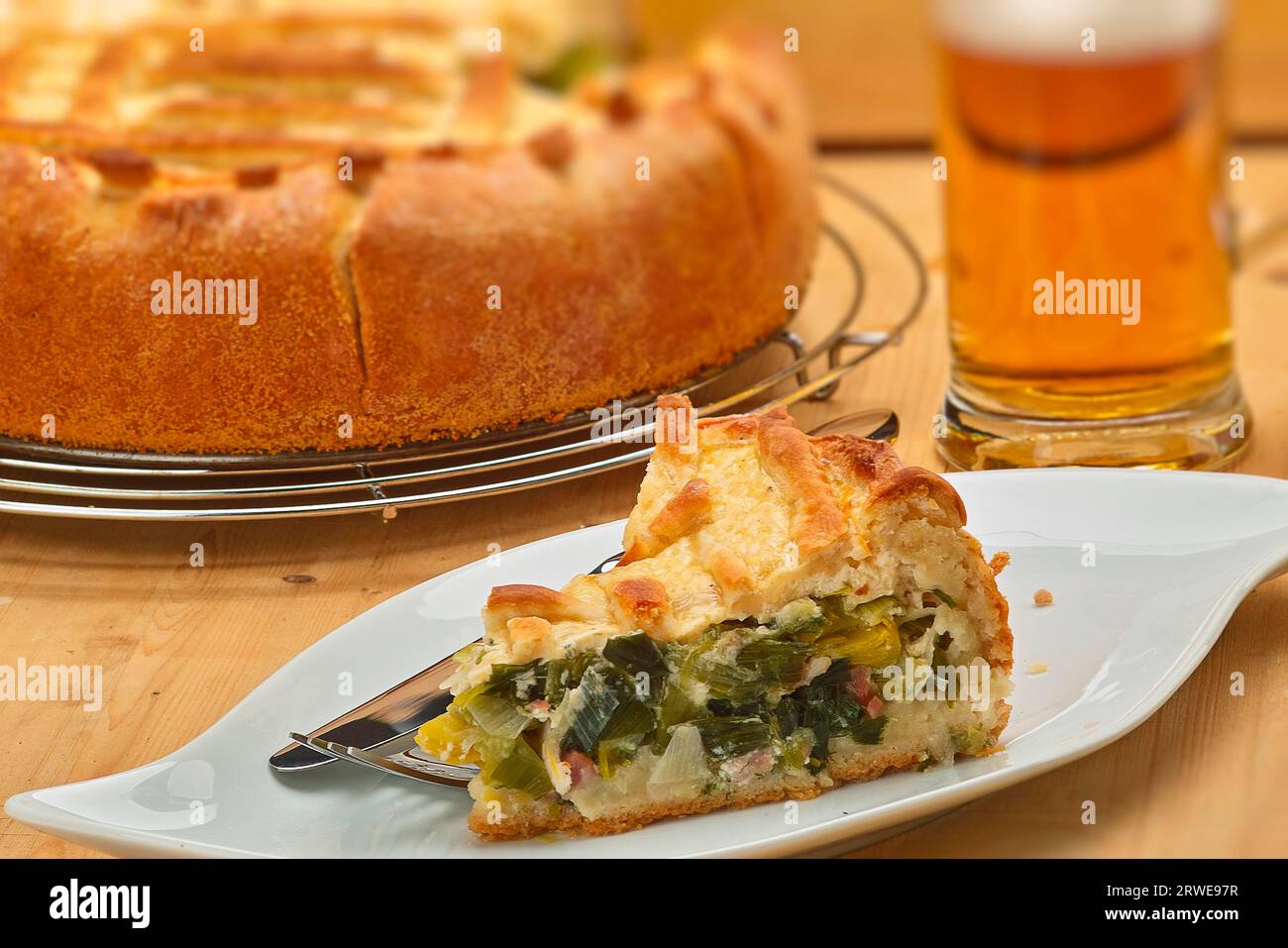 Lauch torte hi-res stock photography and images - Alamy