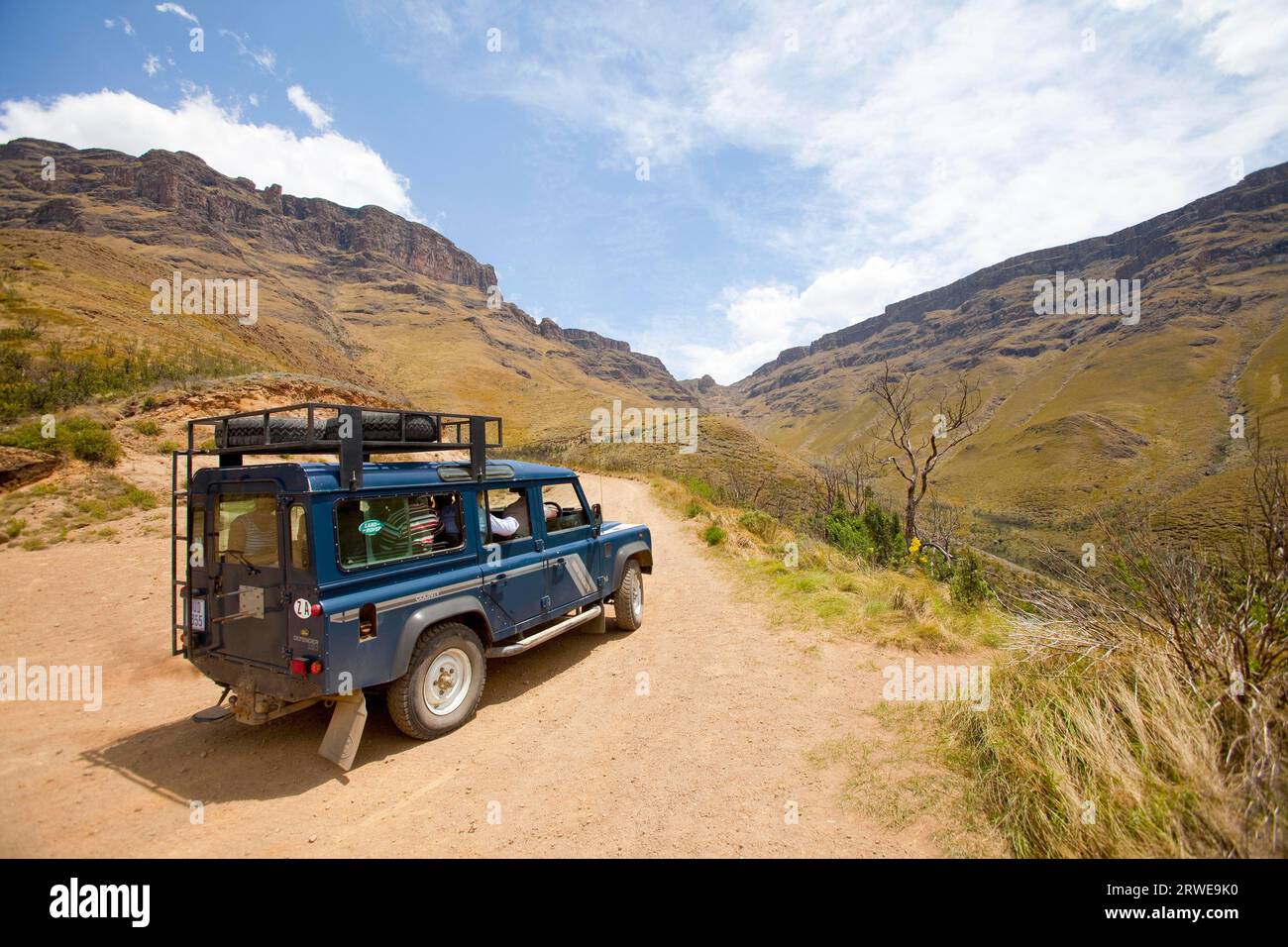 Landscape in the Drakensberg Mountains, South Africa Stock Photo - Alamy