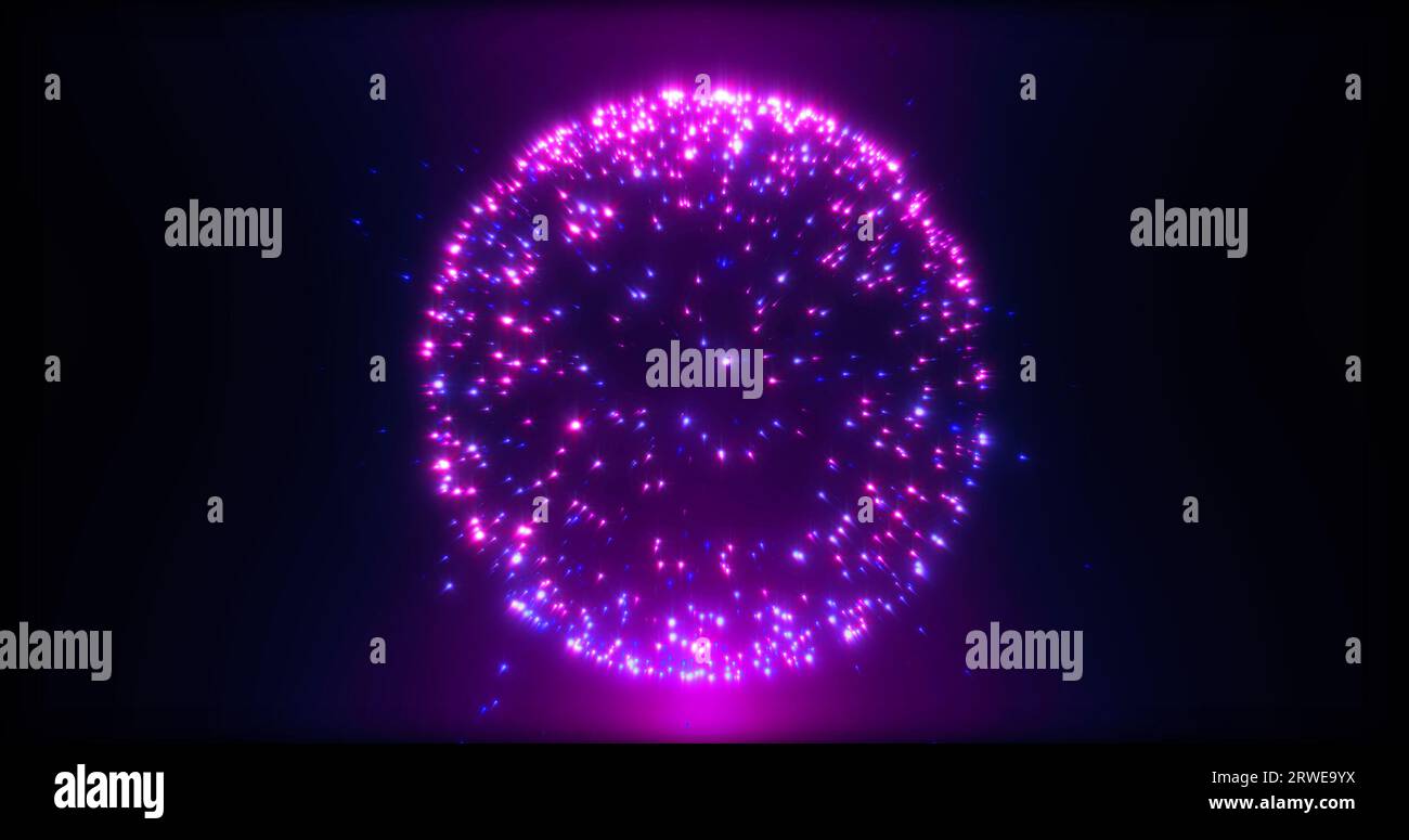 Abstract digital sphere made glowing hi-res stock photography and ...