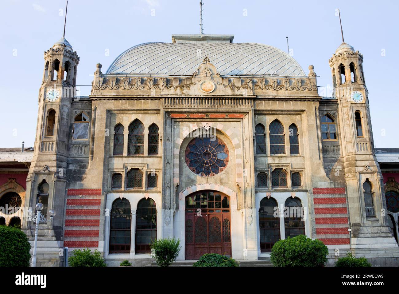 Sirkeci railway station historic architecture, last station of the ...