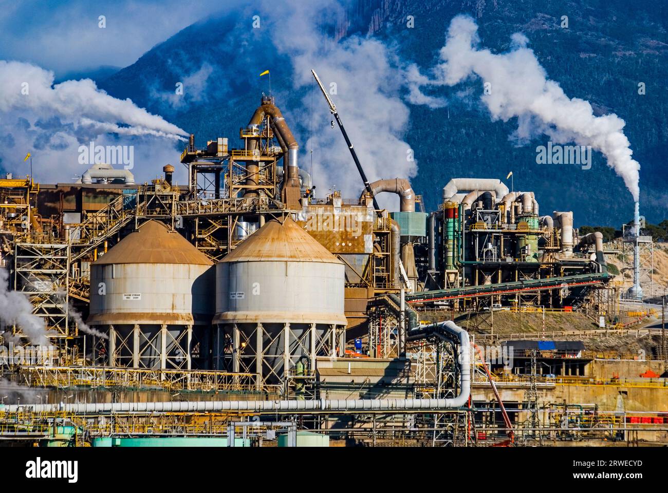 Operating for more than 100 years the Risdon Zinc Works, trading as Nyrstar in the Hobart suburb