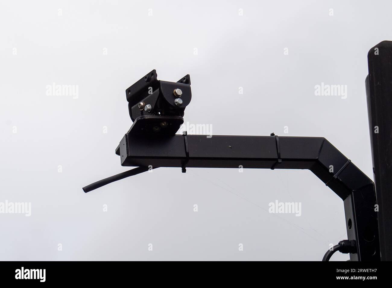 Ickenham, UK. 18th September, 2023. Vandalised Ultra Low Emission Zone