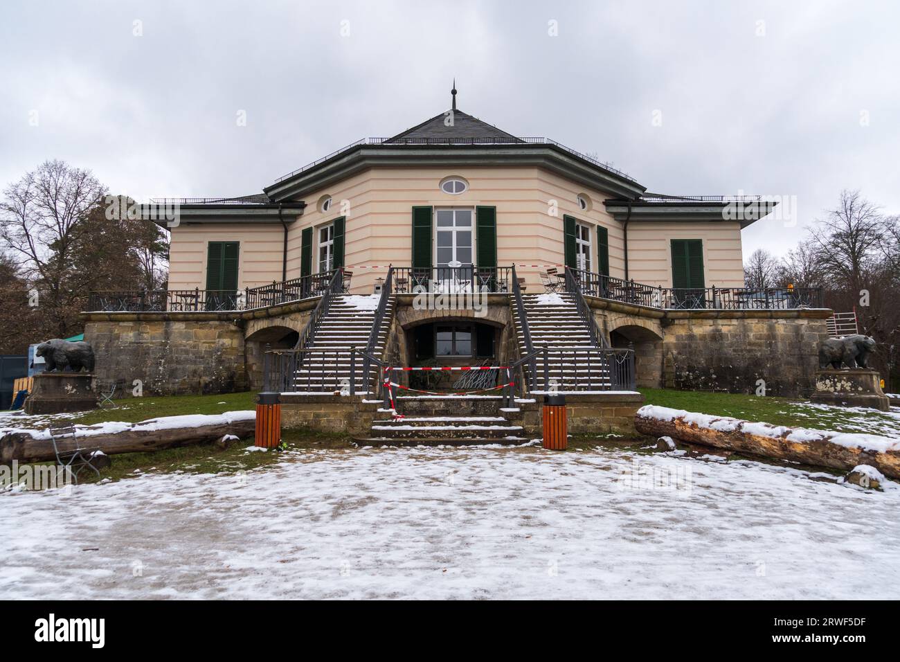 The Bärenschlössle Park in Stuttgart Germany for Cyclist and Hikers ...