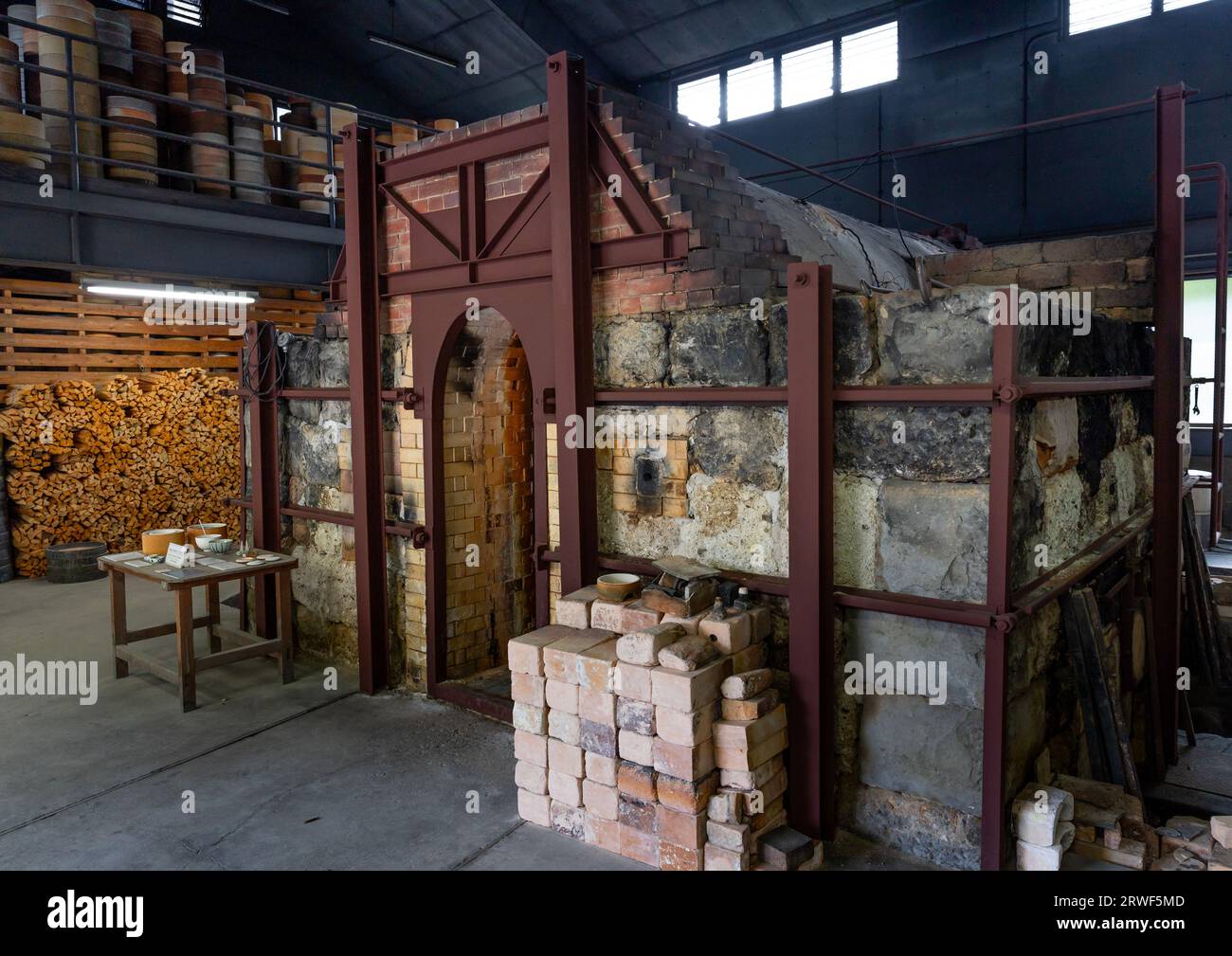 Genemongama pottery kiln, Kyushu region, Arita, Japan Stock Photo Alamy