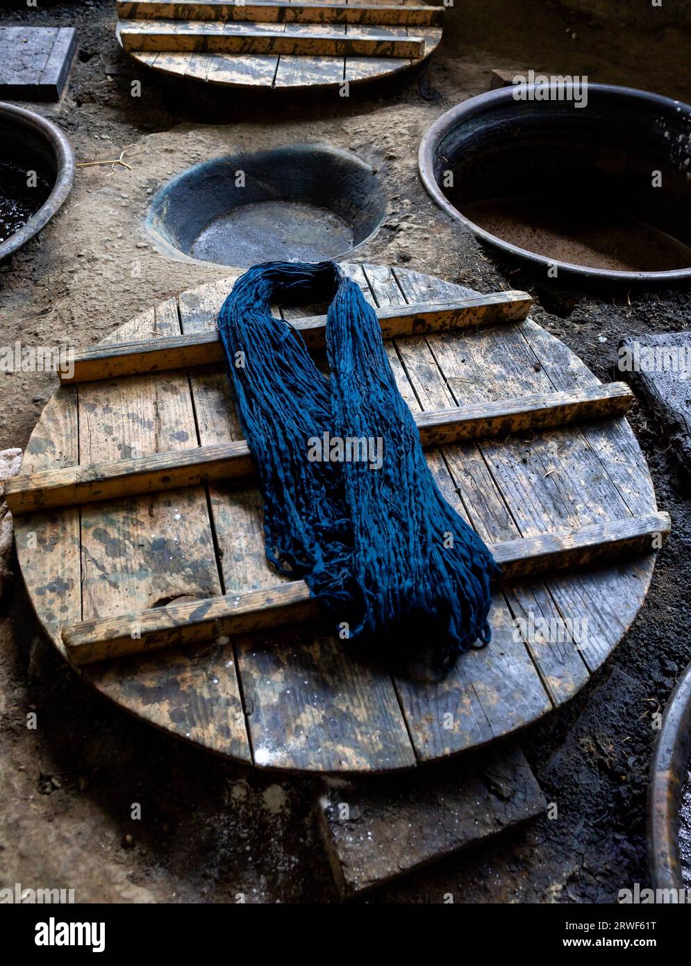 Indigo dyeing hires stock photography and images Alamy